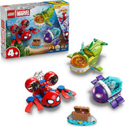 LEGO | Marvel Spidey: Veicoli Subacquei - Set da Supereroe con 3 Sottomarini Giocattolo e 3 Minifigure , Eta 4+