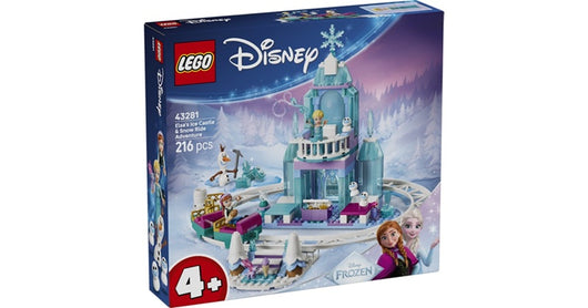 LEGO Disney Frozen Castello dighiaccio di Elsa e avvenura sulla neve, Eta 4+