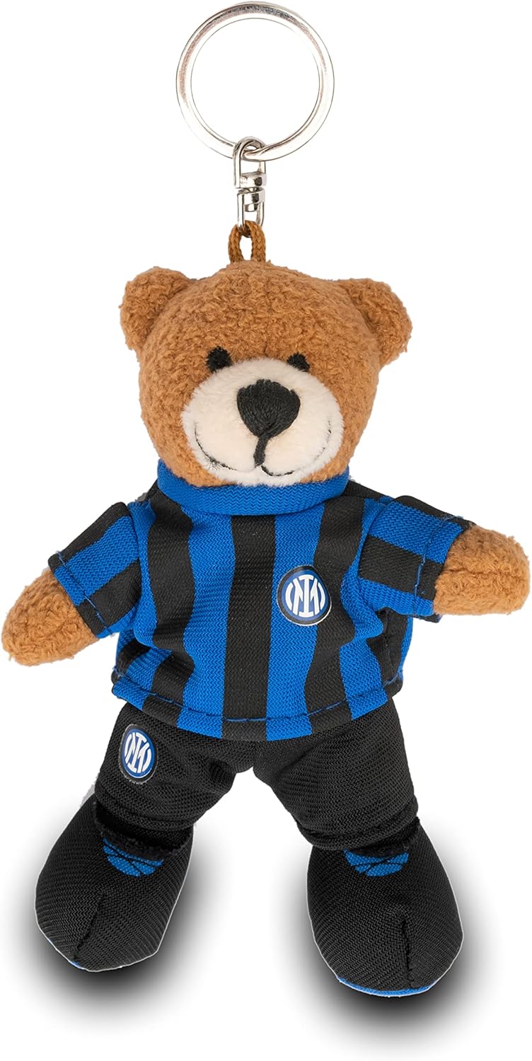 Portachiavi Inter  Orso Peluche 10 cm , Palmitessa