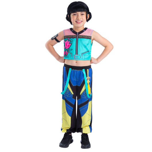 Vestito Zoey Originale  K-Pop Demon Hunters  Zoey Classic Child Costume, Kids Fancy Dress 6 anni