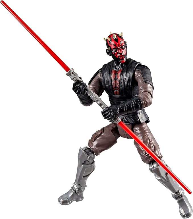 Star Wars  Titan Series, Action Figure di Darth Maul da 30 cm,Hasbro,Eta 4+