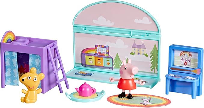 Peppa Pig, La camera da letto di Peppa,Hasbro ,Eta 3+