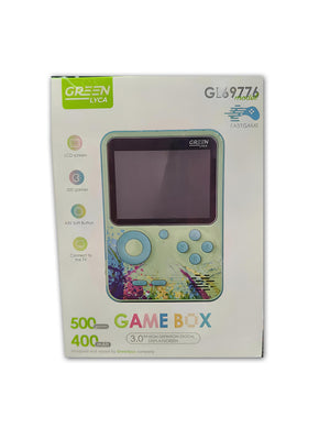 Console portatile con 500 giochi inclusi, Colore verde