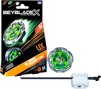 Beyblade X, Starter Pack, Wand Wizard 1-60R UX con trottola e Lanciatore,Hasbro,Eta 8+
