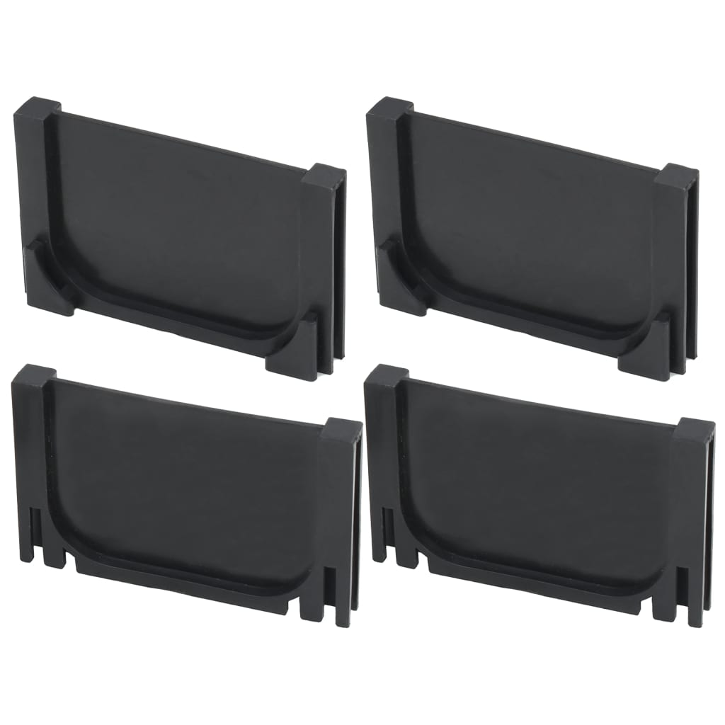 Canale di drenaggio 2 pezzi plastica 2 m 02_0002992