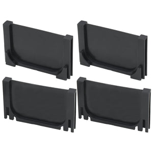 Canale di drenaggio 2 pezzi plastica 2 m 02_0002992