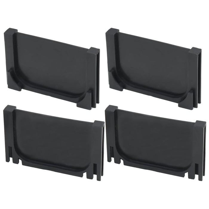 Canale di drenaggio 2 pezzi plastica 2 m 02_0002992