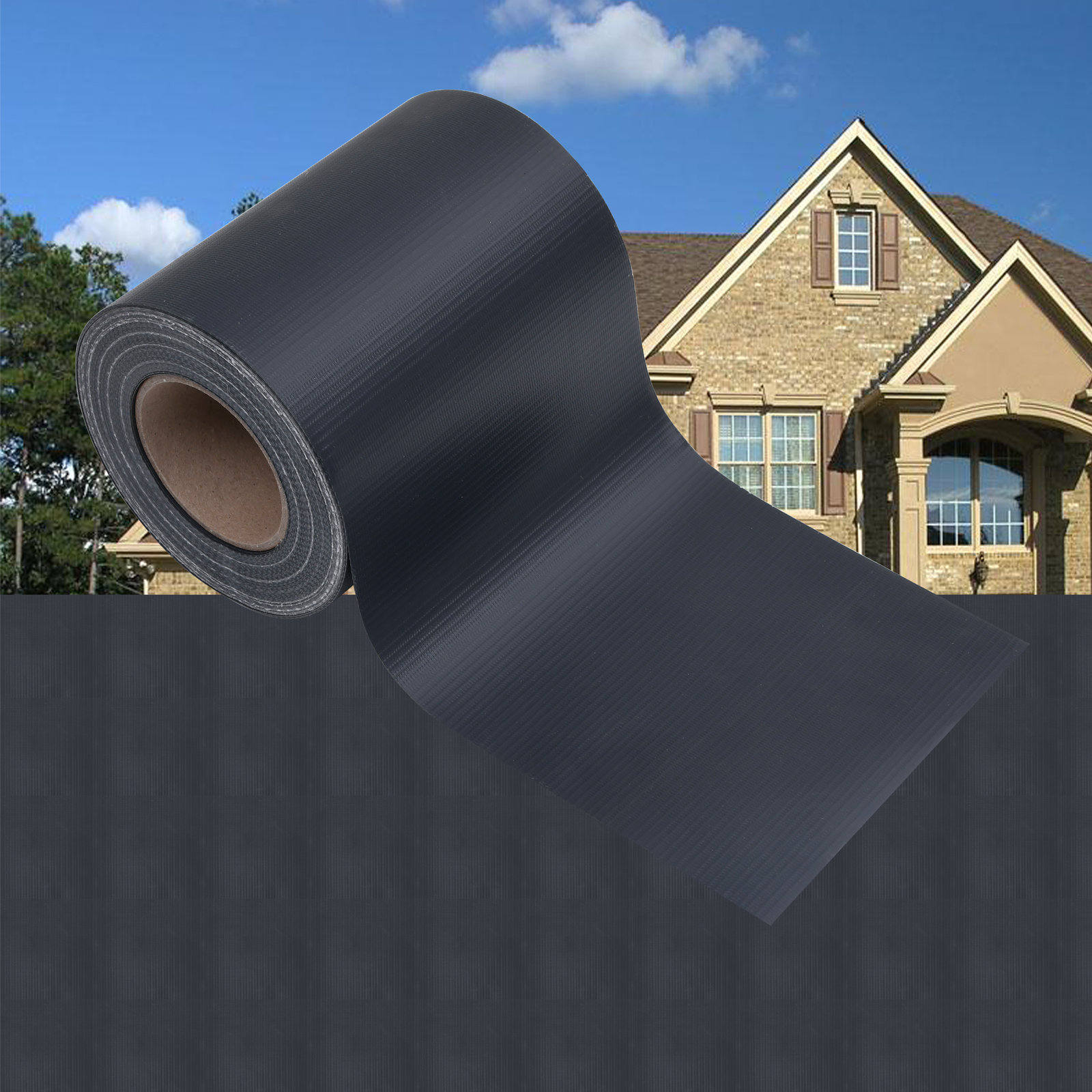 Schermi privati per il giardino 2 pcs Grigio scuro 35 x 0.19 m 3294925