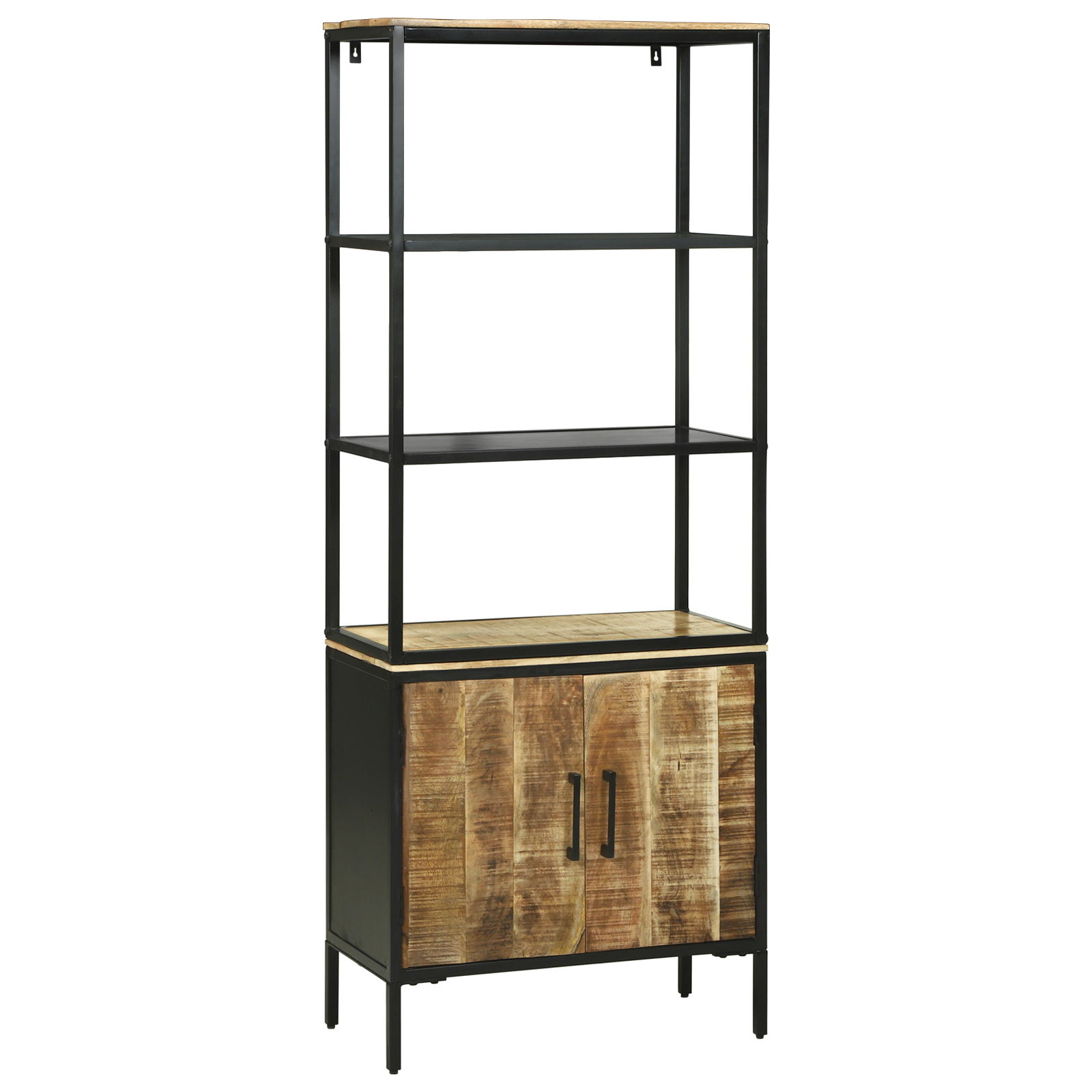 Alto 70x35x180 cm Legno di Mango Grezzo