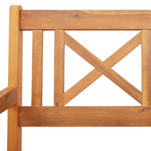 Sedie da giardino  6 pcs 56x55.5x90 cm Legno massello di acacia