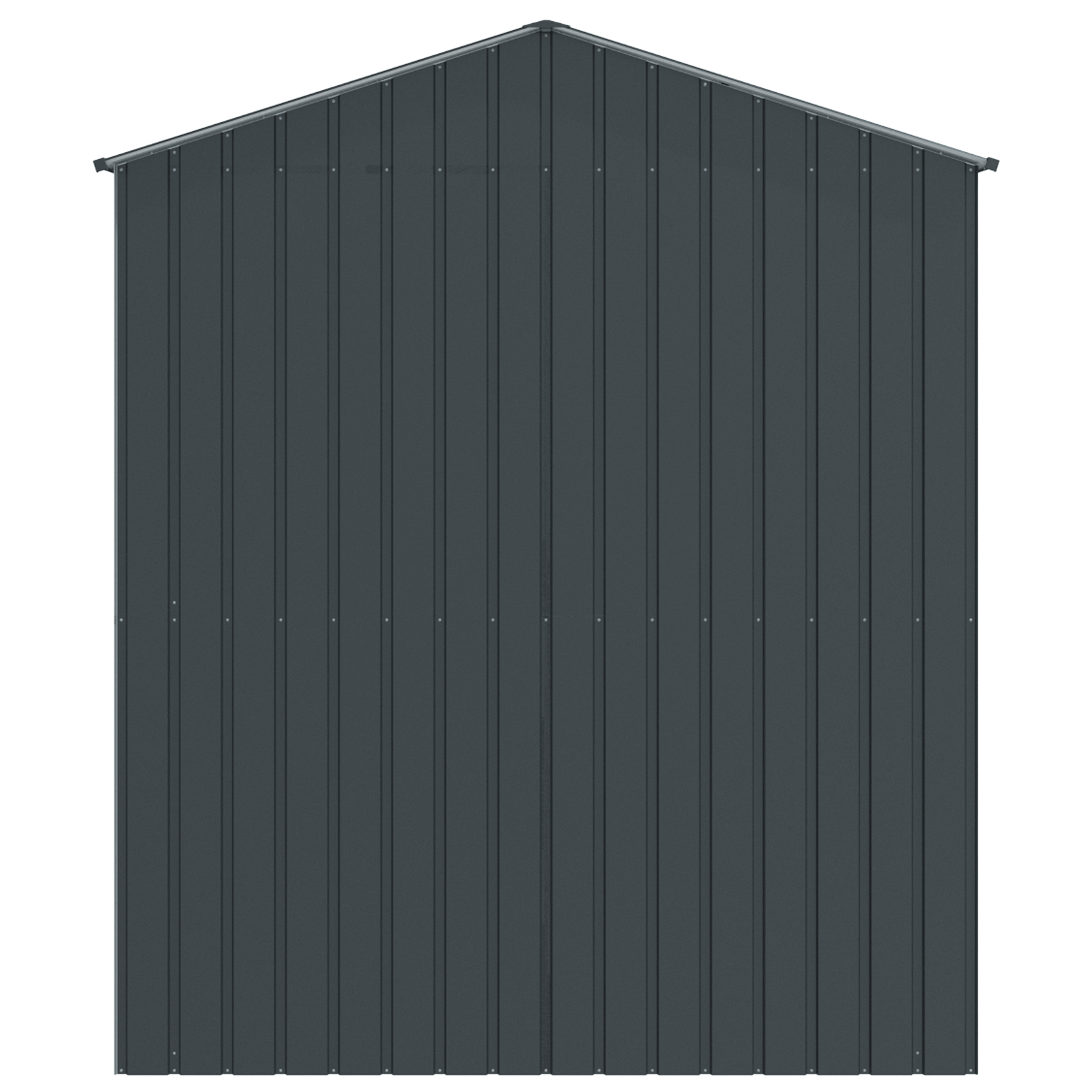 Voliera per Uccelli con Estensione Antracite 210x817x247 cm Acciaio