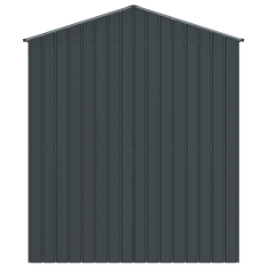 Voliera per Uccelli con Estensione Antracite 210x817x247 cm Acciaio