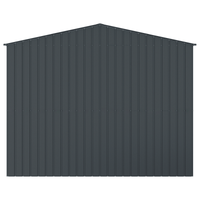 Voliera per Uccelli con Estensione Antacite 310x838x247 cm Acciaio