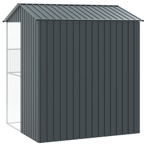 Gabbia per Uccelli Antracite 215x210x247 cm in Acciaio