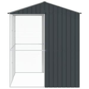 Gabbia per Uccelli Antracite 215x210x247 cm in Acciaio