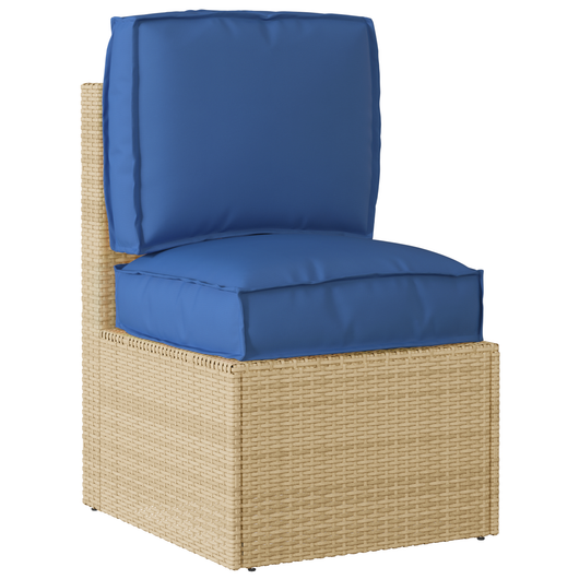 Set di Cuscini per Pallet in Tessuto Oxford Blu Reale