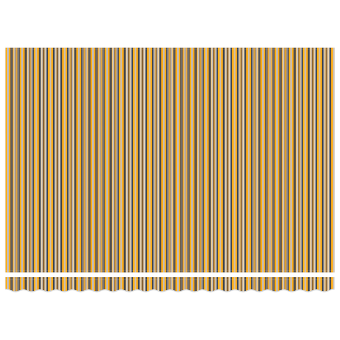 Gazebo Retrattile Automatico con Strisce Multicolori LED 450x300 cm