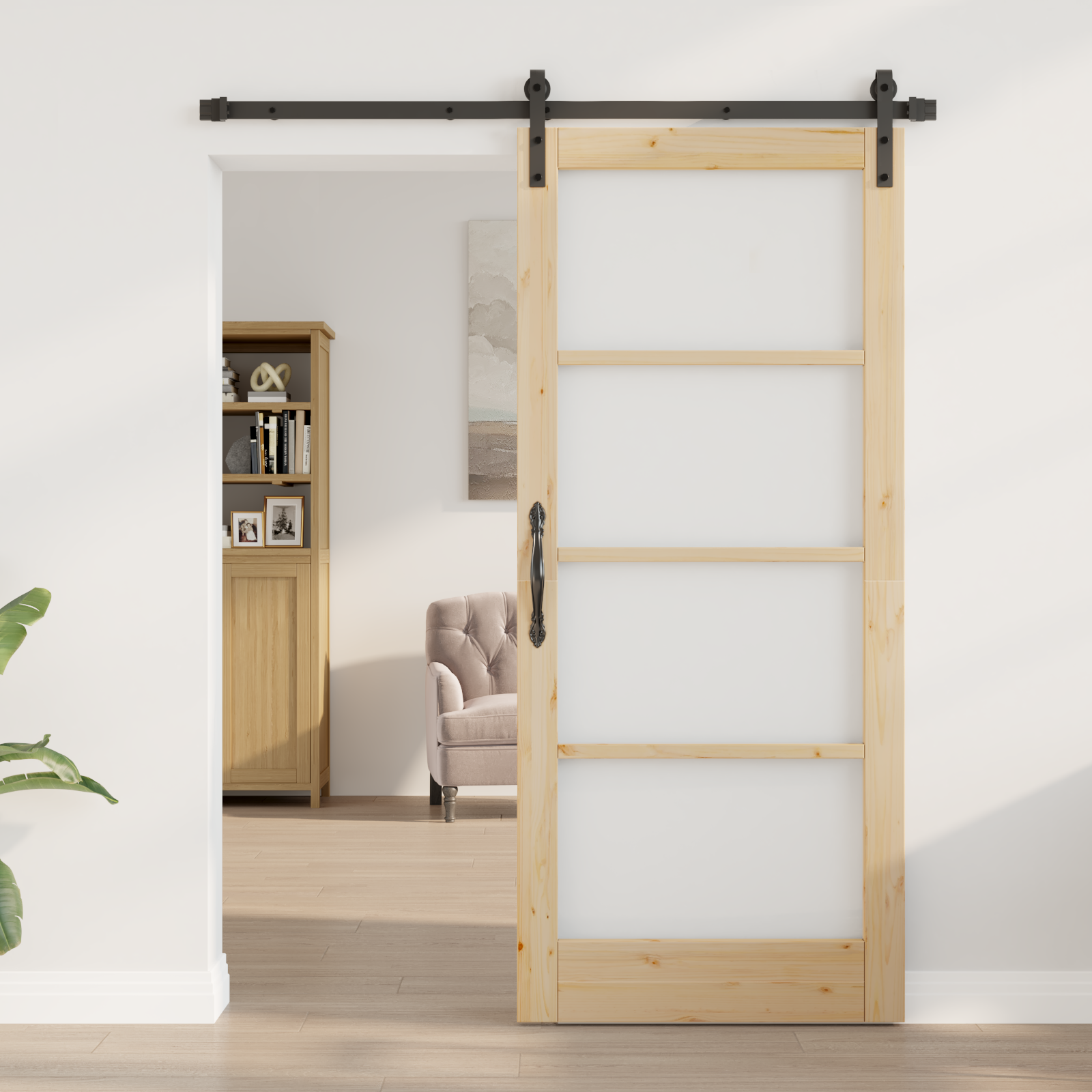 Porta Scorrevole  con set di hardware 'ORKDAL'86x198.5 cm