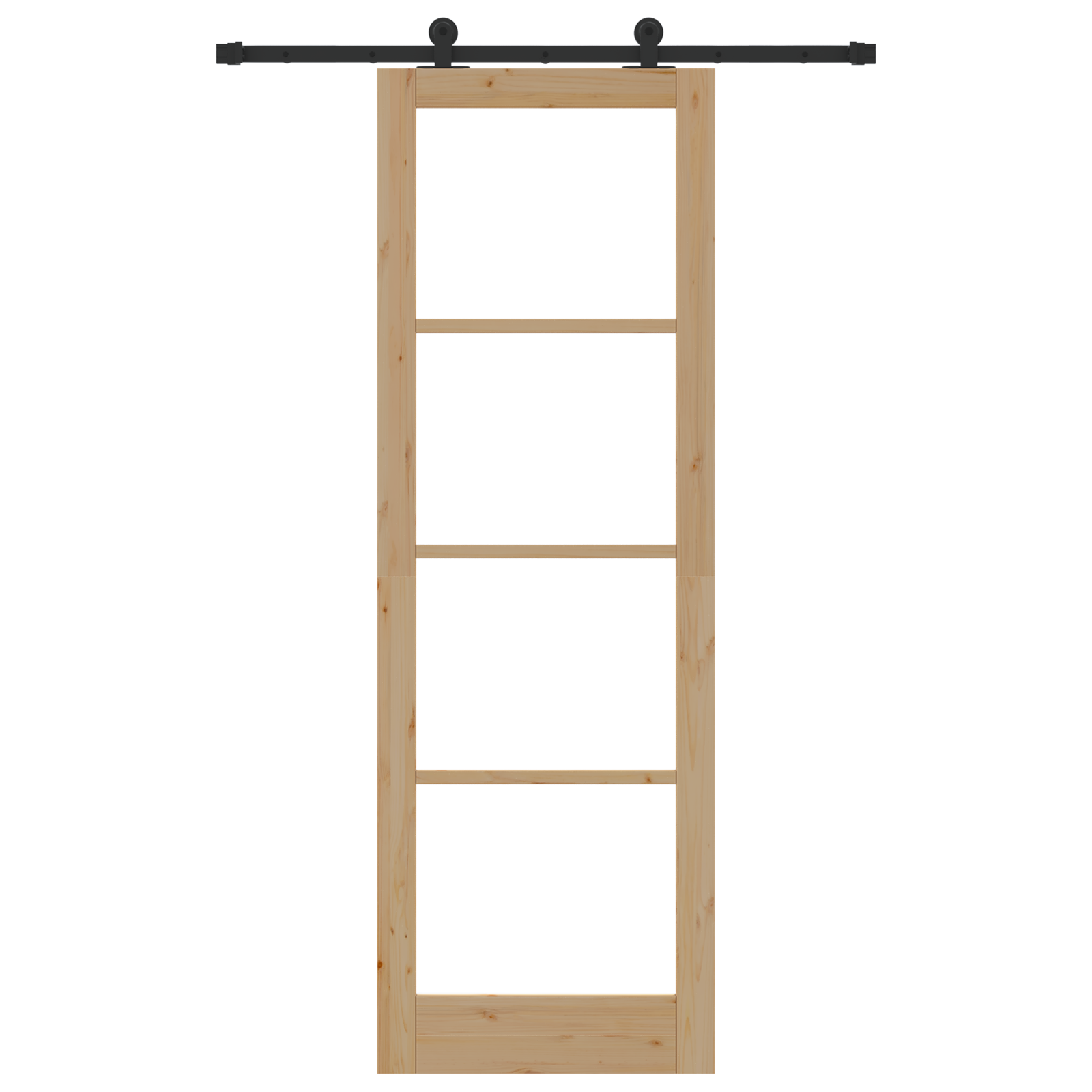 Porta Scorrevole con Set di Ferramenta "ORKDAL" 78x232 cm