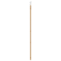 Set Porta Scorrevole  con Componenti 78x202 cm in Legno Massello di Pino