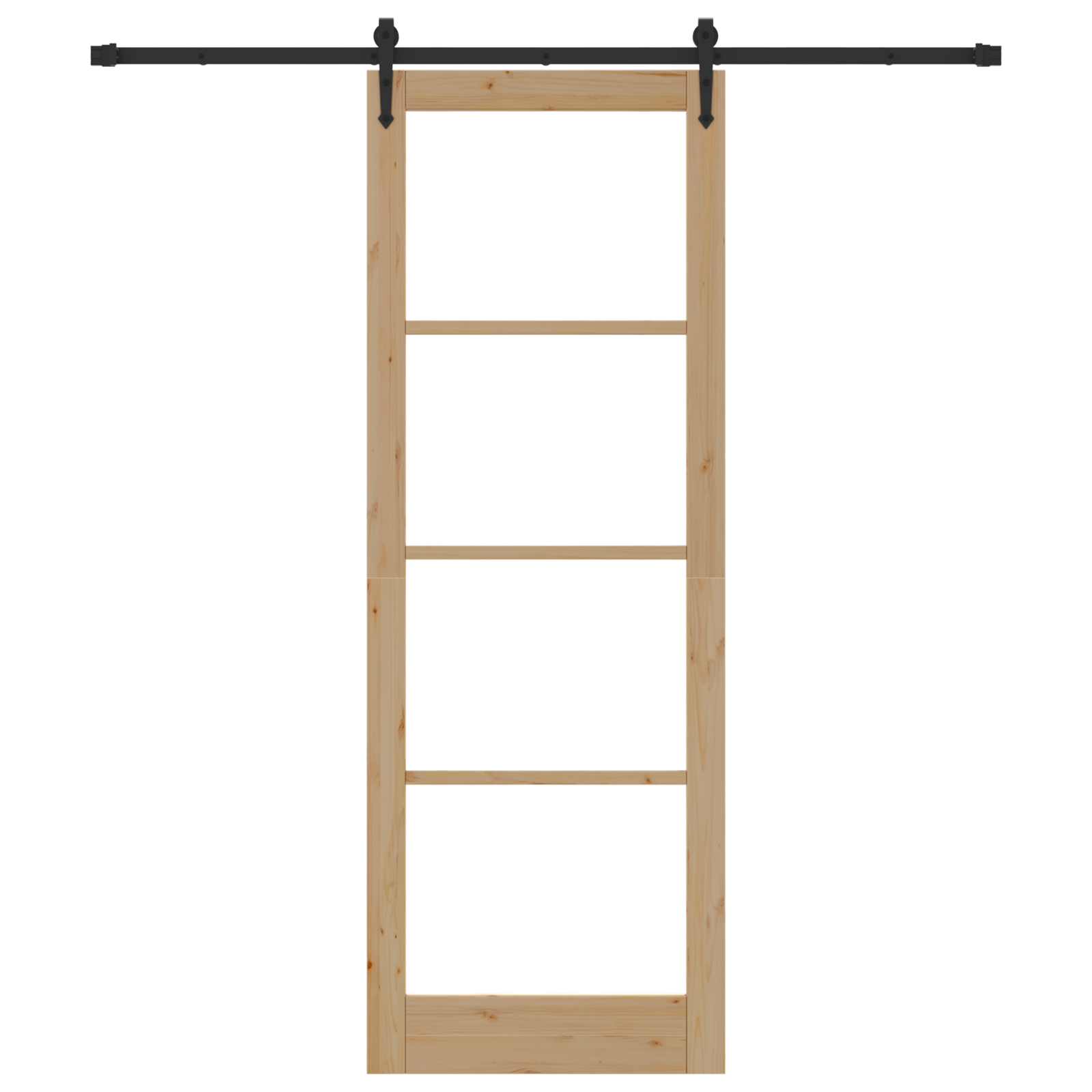 Porta scorrevole  con set di accessori 'ORKDAL'83x232 cm