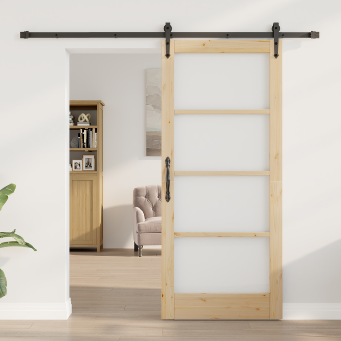 Porta Scorrevole  con Set di Hardware 'ORKDAL'86x198.5 cm