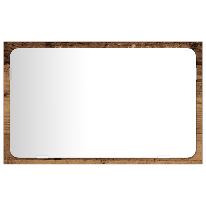 Set di Mobili per Bagno a 3 Pezzi Legno Vecchio Legno Ingegnerizzato