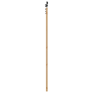 Porta scorrevole  con kit hardware 83x202 cm in legno massello di pino