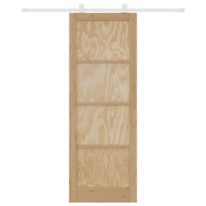 Porta scorrevole  con set di hardware "ORKDAL" Legno massello di pino