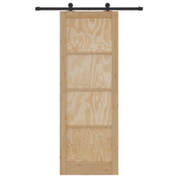 Porta scorrevole con set hardware 'ORKDAL'Legno massello di pino