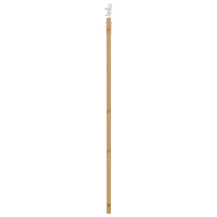 Porta scorrevole  con kit di hardware 83x202 cm Legno Massello di Pino