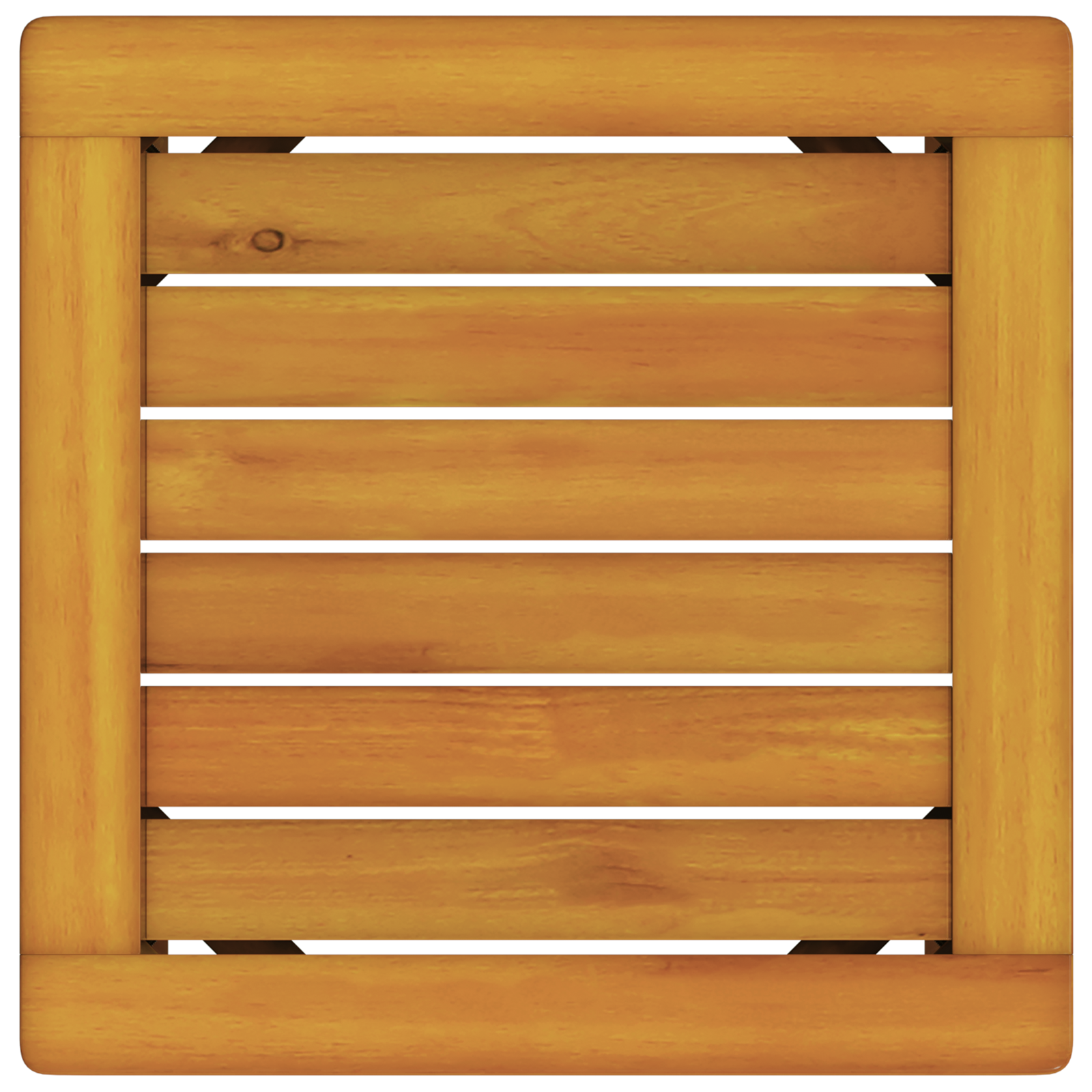 Lettino prendisole  con tavolo in legno massello di acacia