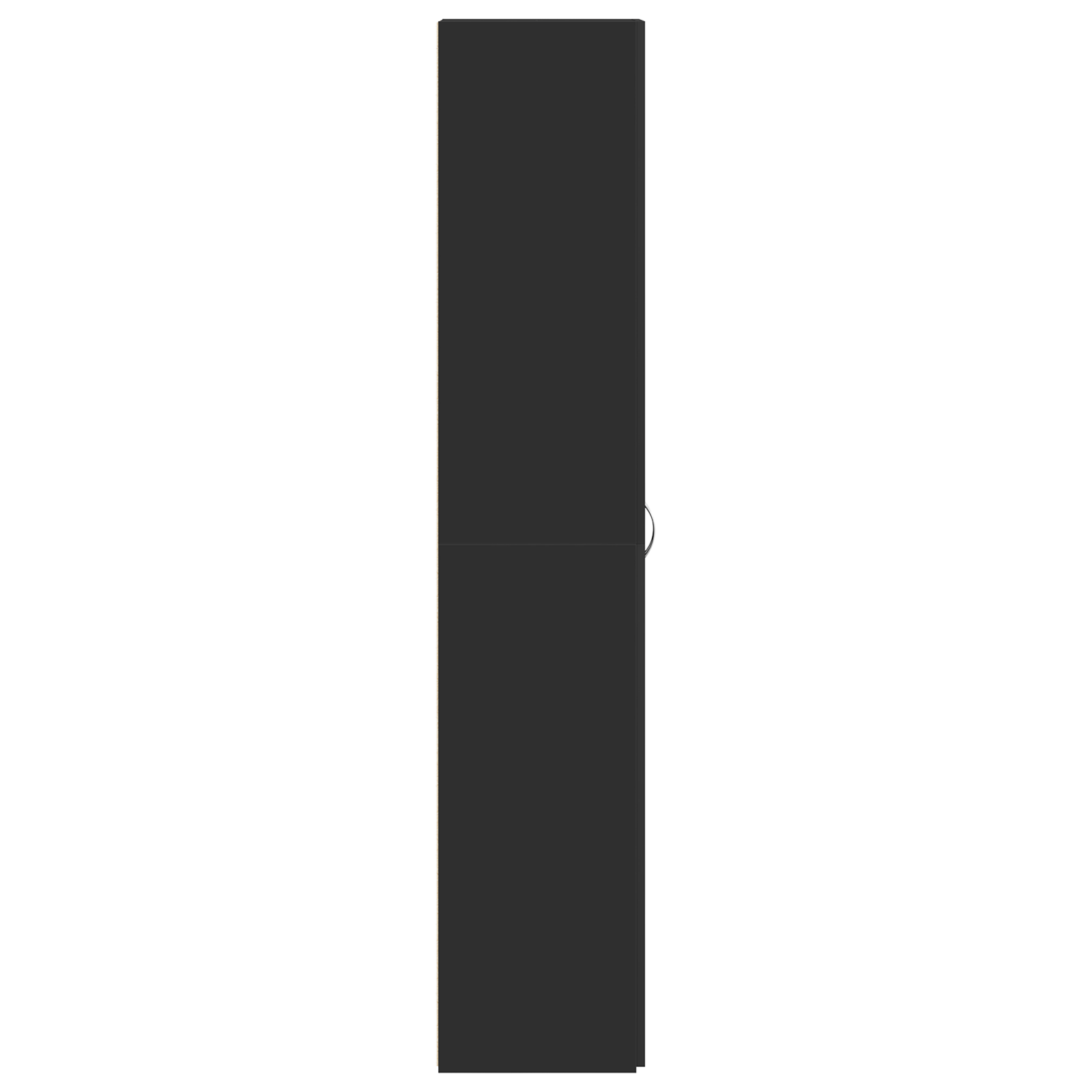 Mobile per scarpe Nero 80x35,5x180 cm in Legno Ingengnerizzato