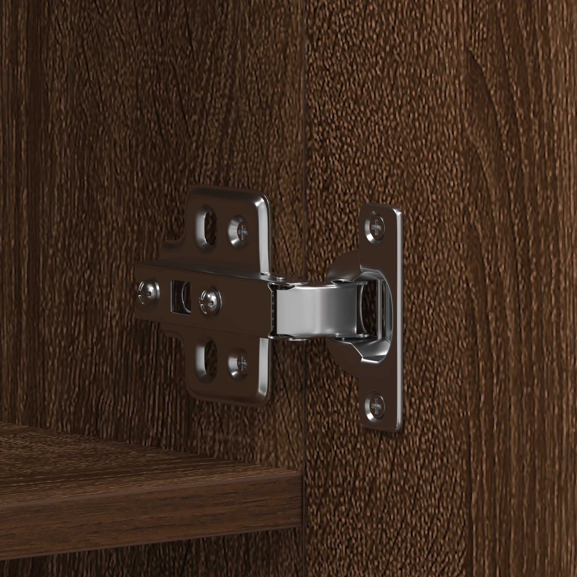 Cabinet per scarpe Marrone Rovere 80x35,5x180 cm Legno ingegnerizzato