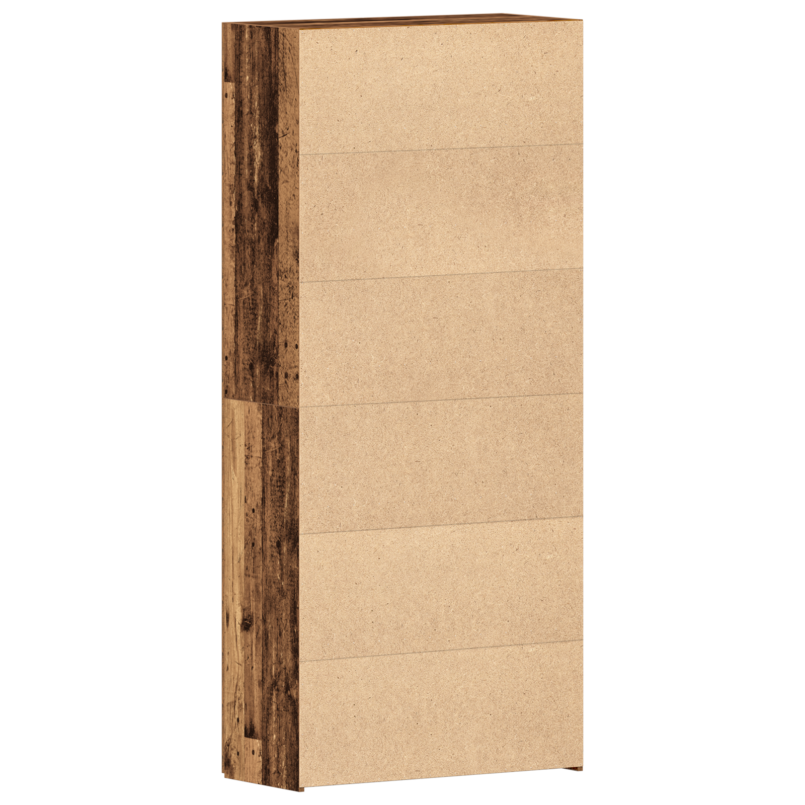 Armadietto per Scarpe Legno Vecchio 80x35,5x180 cm Legno Ingegnerizzato