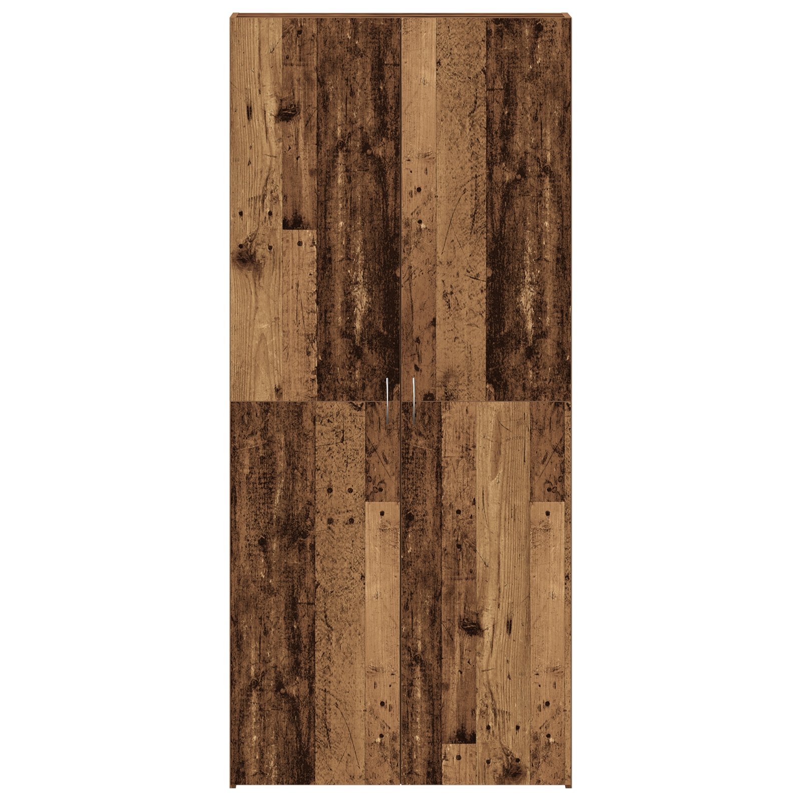 Armadietto per Scarpe Legno Vecchio 80x35,5x180 cm Legno Ingegnerizzato