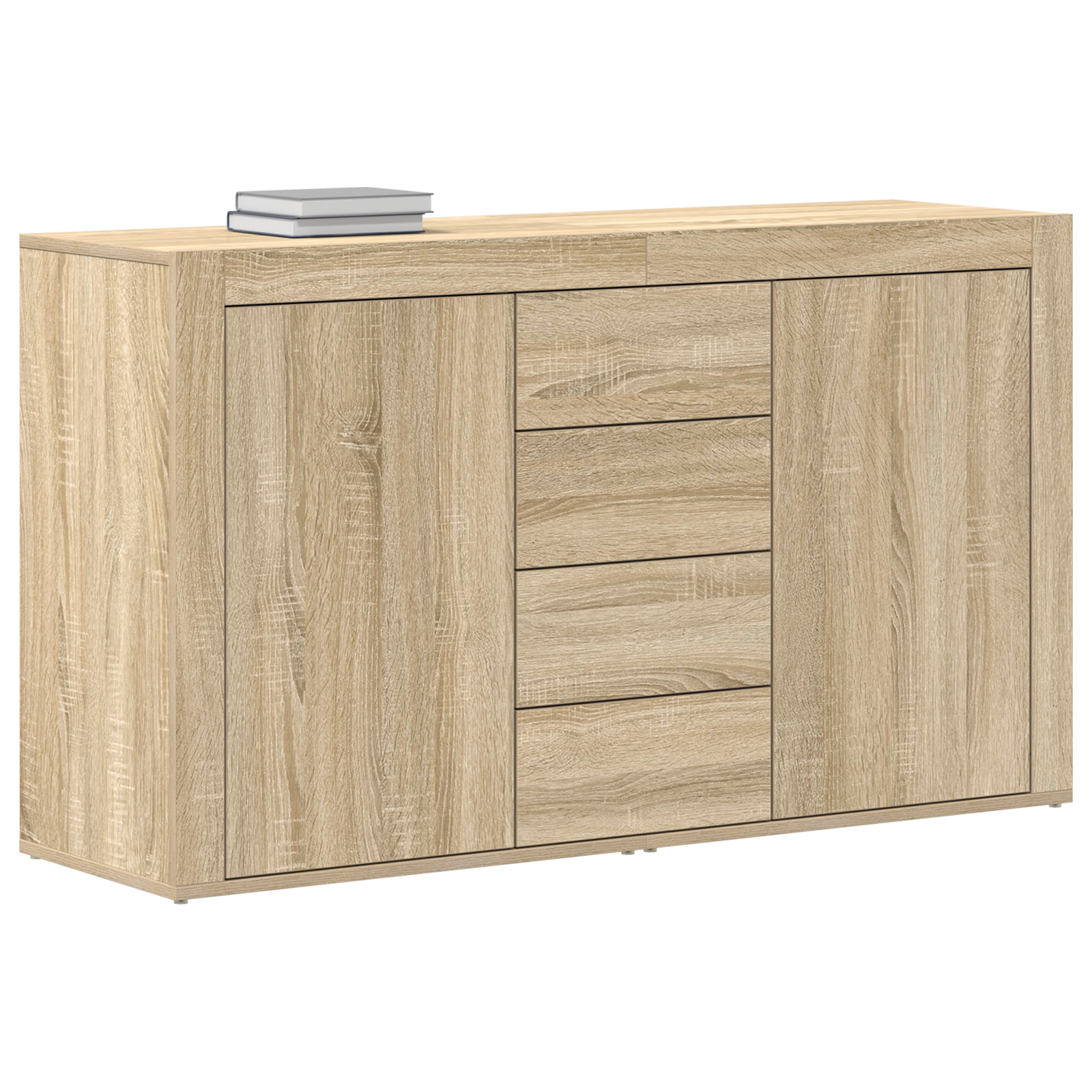 Credenza  Rovere di Sonoma Legno ingegnerizzato 120 x 36 x 69 cm