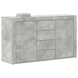 Credenza  Grigio Cemento Legno Ingegnerizzato 120 x 36 x 69 cm