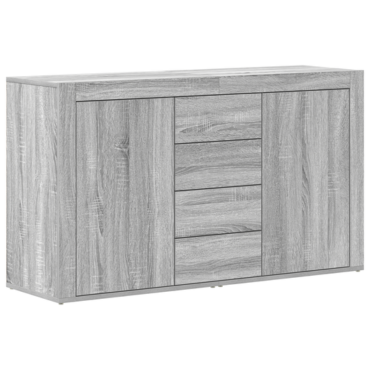 Credenza Grigio sonoma Legno ingegnerizzato 120 x 36 x 69 cm
