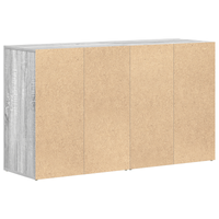 Credenza Grigio sonoma Legno ingegnerizzato 120 x 36 x 69 cm
