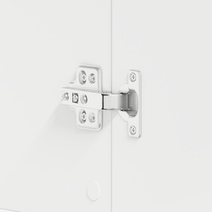 Armadio per Scarpe Bianco 80x39x180 cm Legno Ingegnerizzato