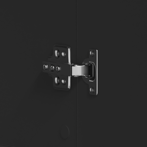 Mobile per scarpe Nero 80x39x180 cm Legno ingegnerizzato