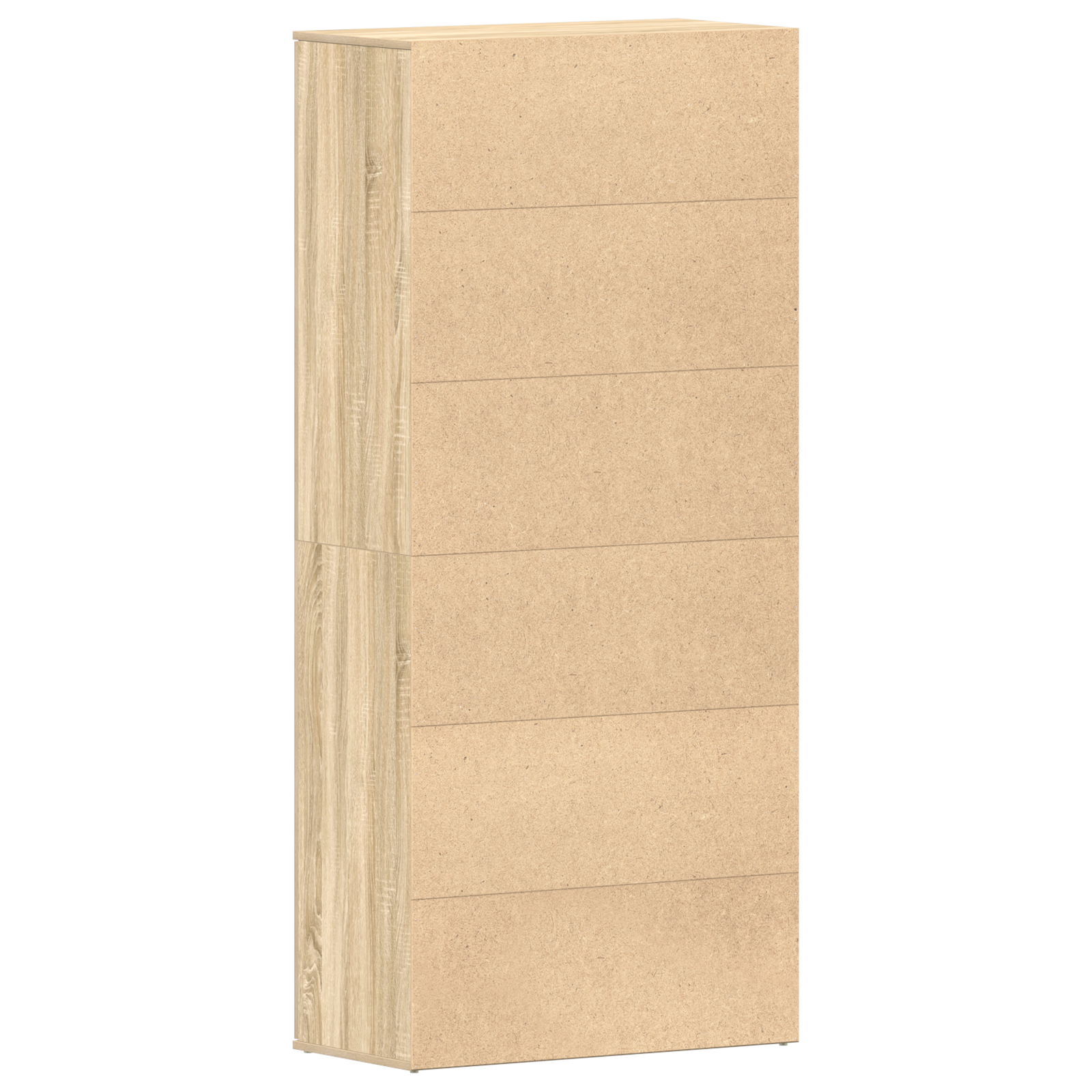 Mobile per Scarpe Quercia Sonoma 80x39x180 cm Legno Ingegnerizzato