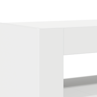 Credenza Bianca Bianca Legno ingegnerizzato 116 x 30 x 75 cm