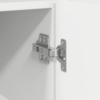 Credenza Bianca Bianca Legno ingegnerizzato 116 x 30 x 75 cm