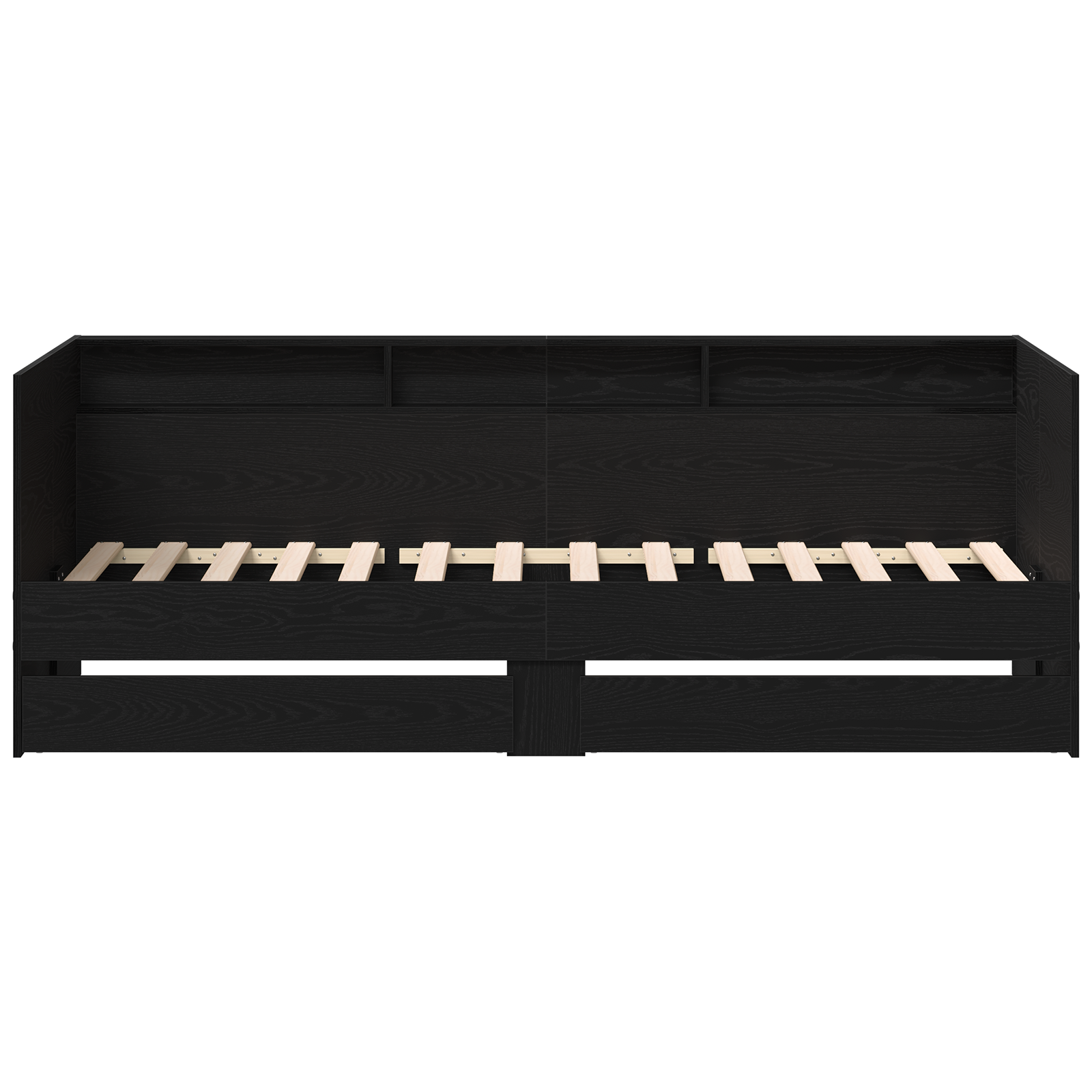 Daybed con cassetti in quercia nera Quercia nera Legno ingegnerizzato