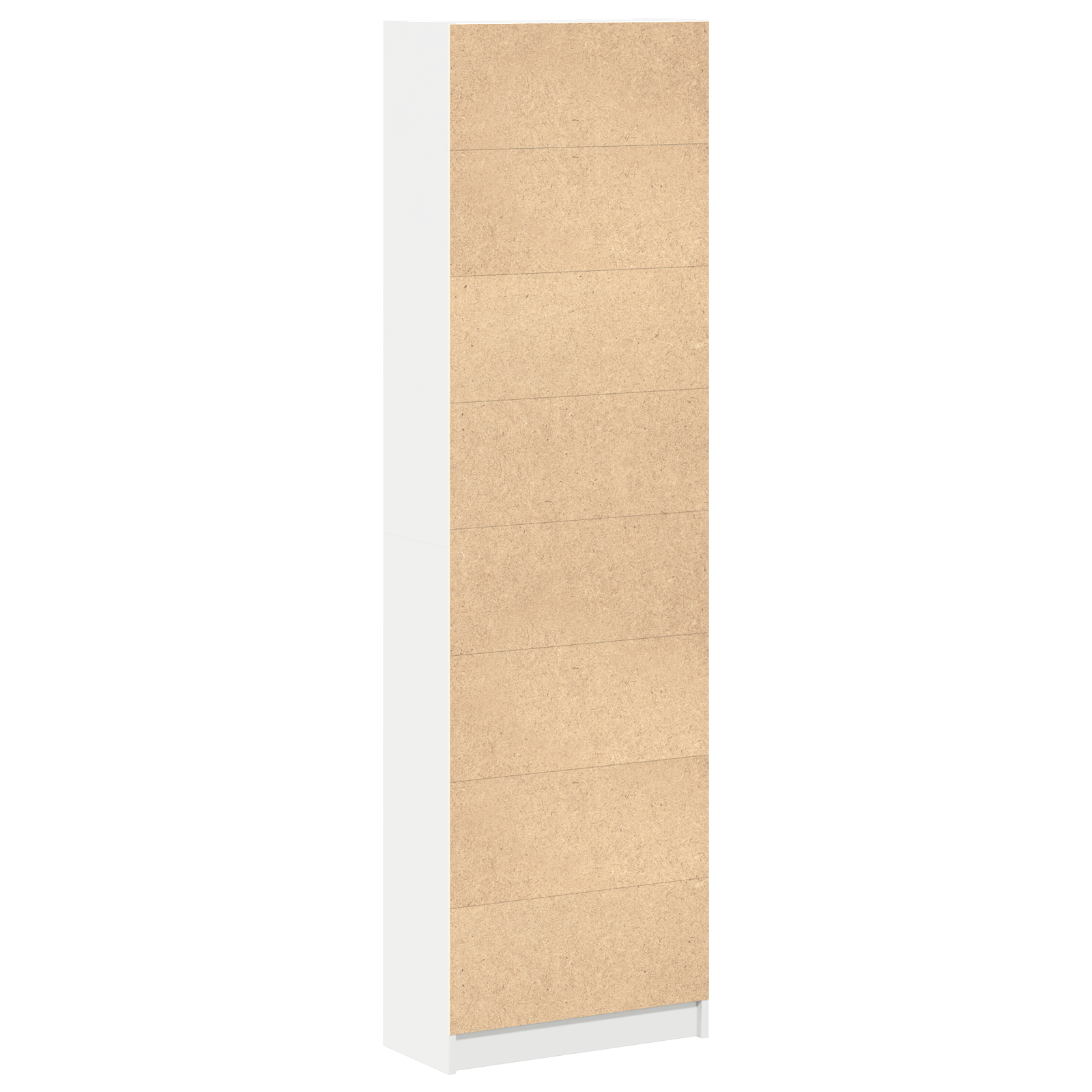 Armadio Bianco 55x25x189 cm in legno ingegnerizzato