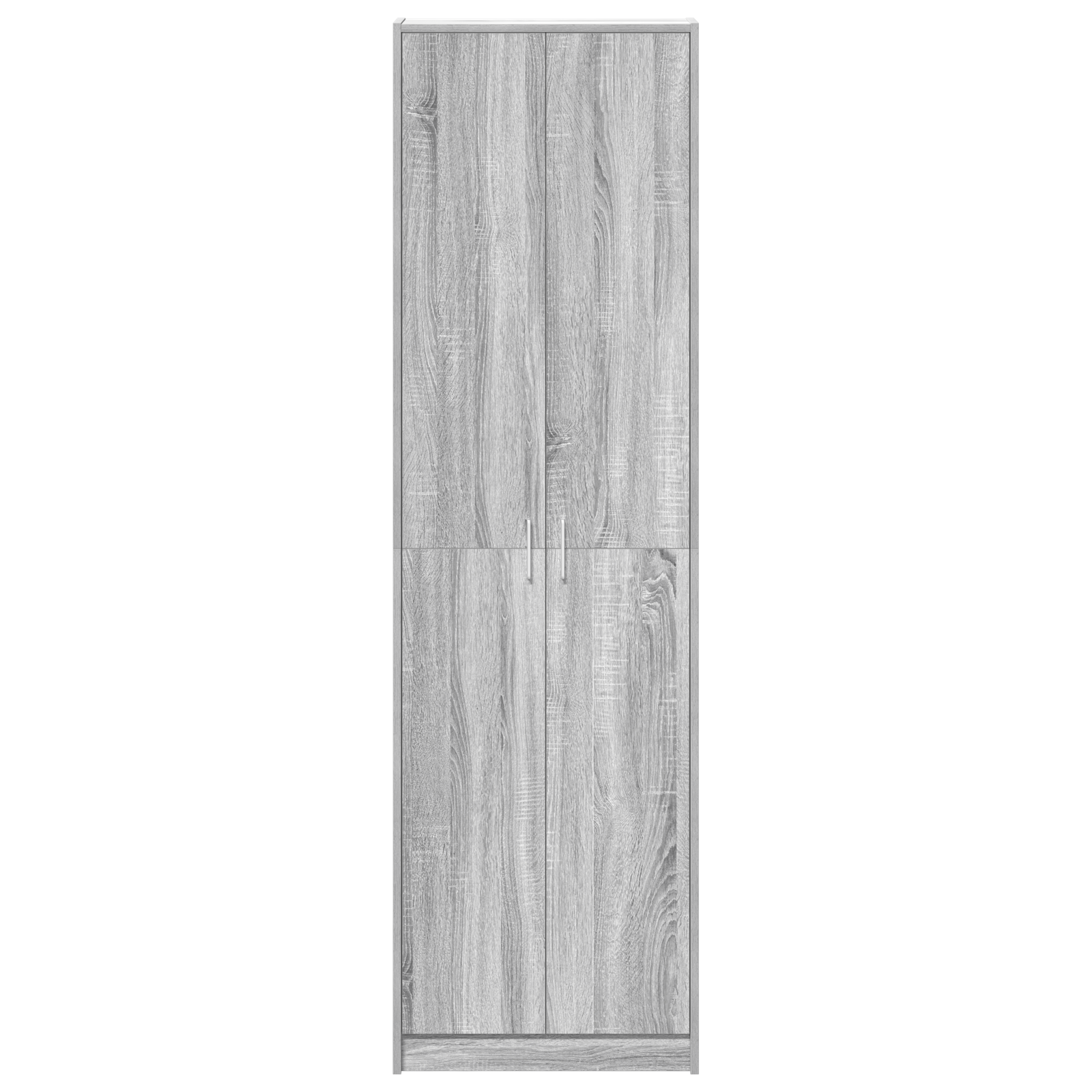 Armadio Grigio Sonoma 55x25x189 cm Legno Ingegnerizzato