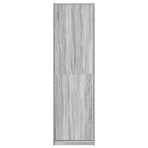 Armadio Grigio Sonoma 55x25x189 cm Legno Ingegnerizzato