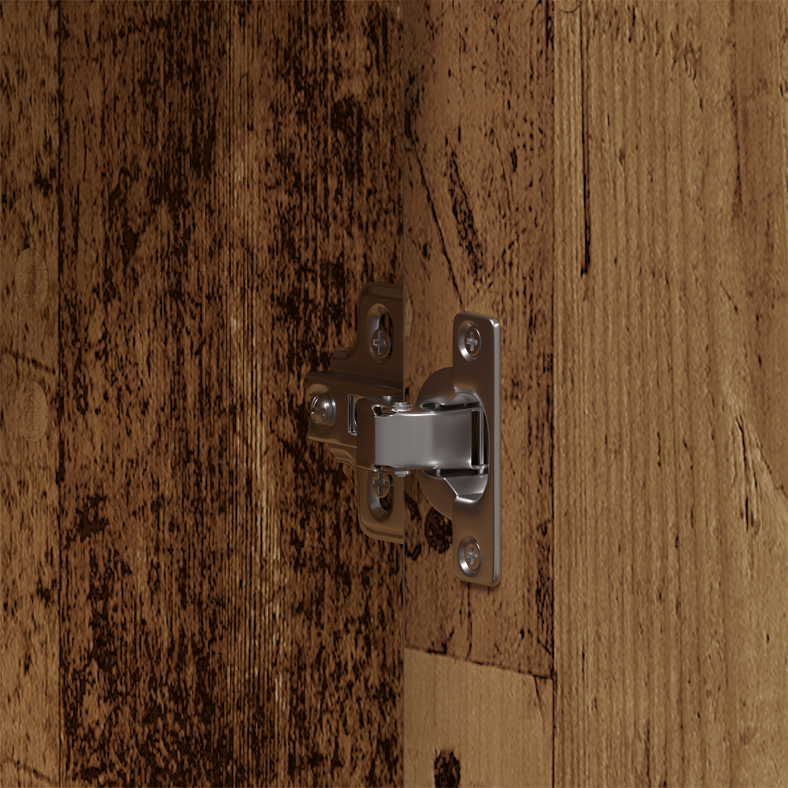 Armadio Legno Vecchio 55x25x189 cm Legno Ingegnerizzato